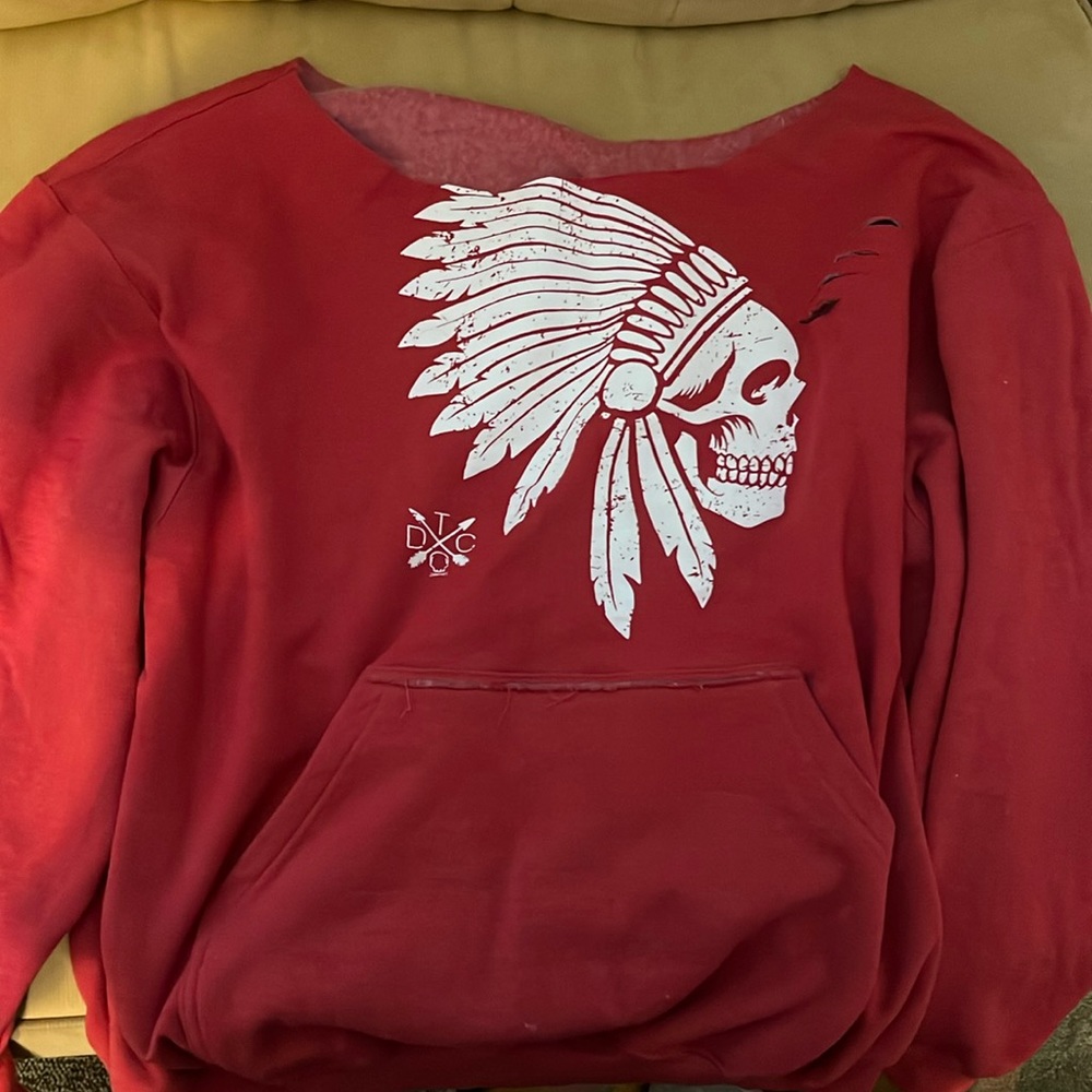 Sweatshirt size extra large to 2X
